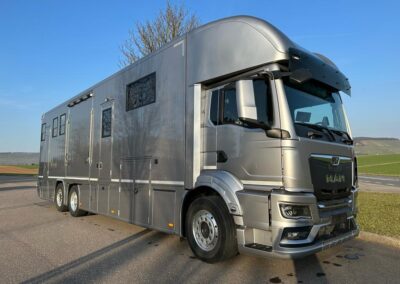 Pferdetransporter, MEFA Horse Truck, MAN TGS 26.470, 8-Pferde